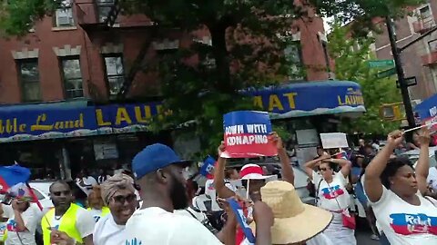 The Relief in #haiti #reliefinhaiti International March From Rogers Ave and Foster