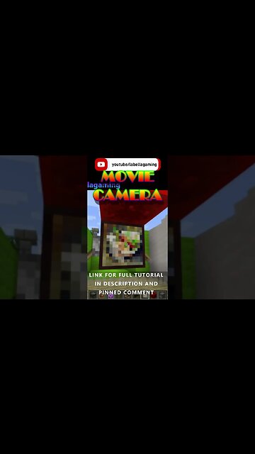 Movie Camera With Green Screen | Minecraft