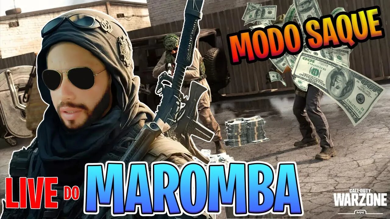 WARZONE \/ MODO SAQUE \/ SEJA MEMBRO do CANAL \/ DEIXA SEU LIKE --* #maromba #FPS #LIVE #WARzone