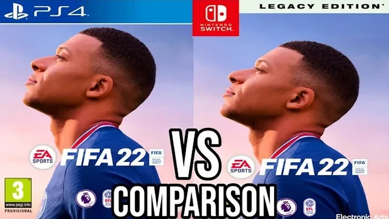 FIFA 22 PS4 Vs NINTENDO SWITCH