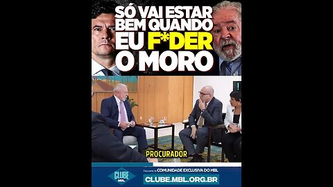 LULA quer F*DER o MORO #shorts