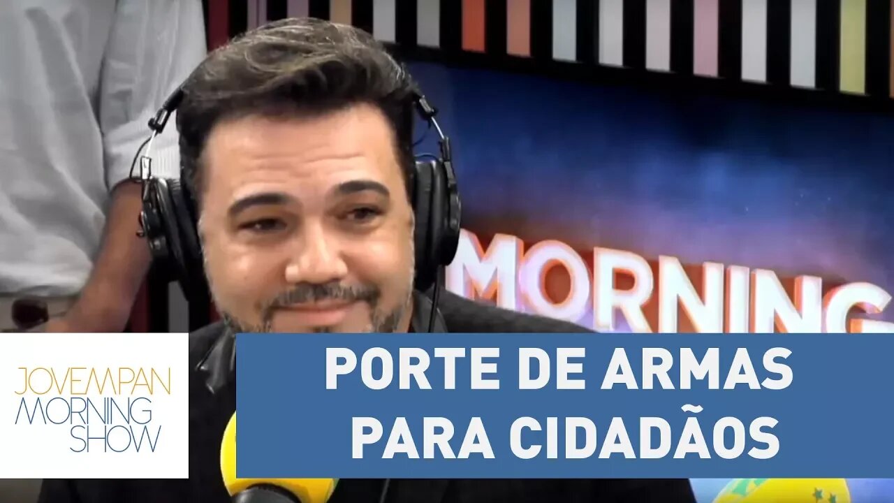 Feliciano se declara "aberto a apoiar" porte de armas para cidadãos "defenderem suas famílias"