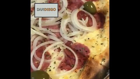 Conteúdo para Redes sociais da San Diego Salvador Pizzaria.