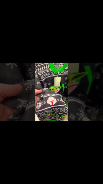 Baby Yoda Christmas Sweater ☺️