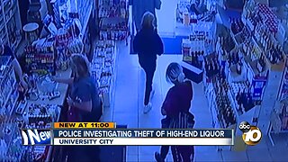 Police investigating high-end liquor theft in University City