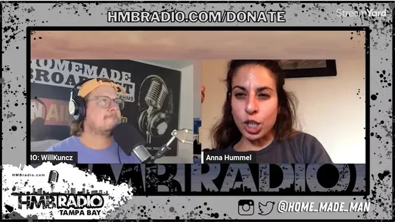 #HMB 466 LIVESTREAM: 01/18/2022 | @home_made_man | @annahummelradio | #Tampa | #TampaBay