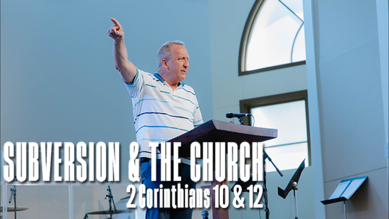 Subversion & The Church - Pastor Rob McCoy