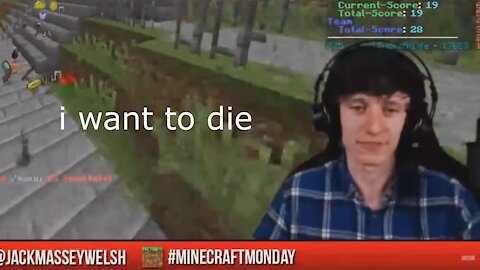 Technoblade in Minecraft Monday