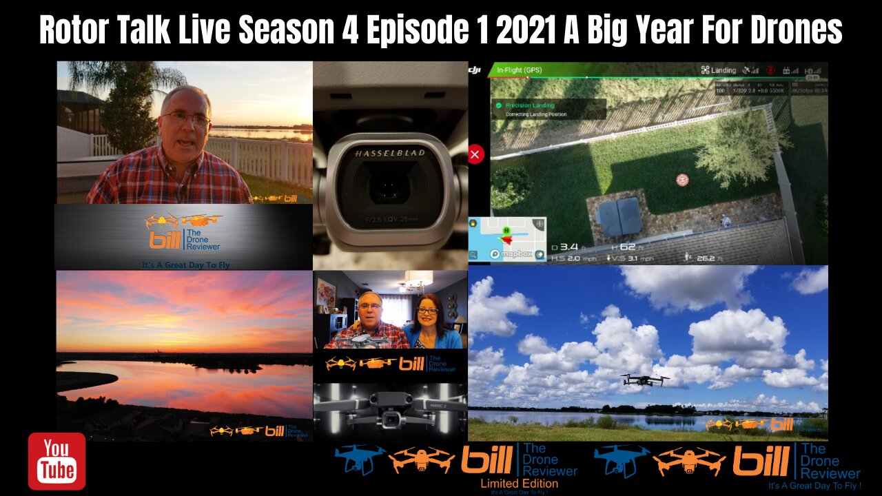 Rotor Talk Live Season 4 Episode 1 2021 A Big Year For Drones !