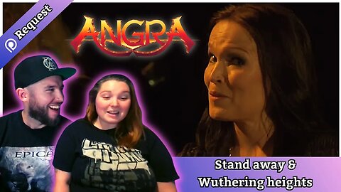 Tarja + POWER Metal | Couple React to Angra & Tarja Turunen - Stand Away + Wuthering Heights