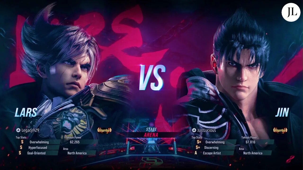 TEKKEN 8 - Lars vs Jin (FT2) (Close Set) (Closed Network Test)