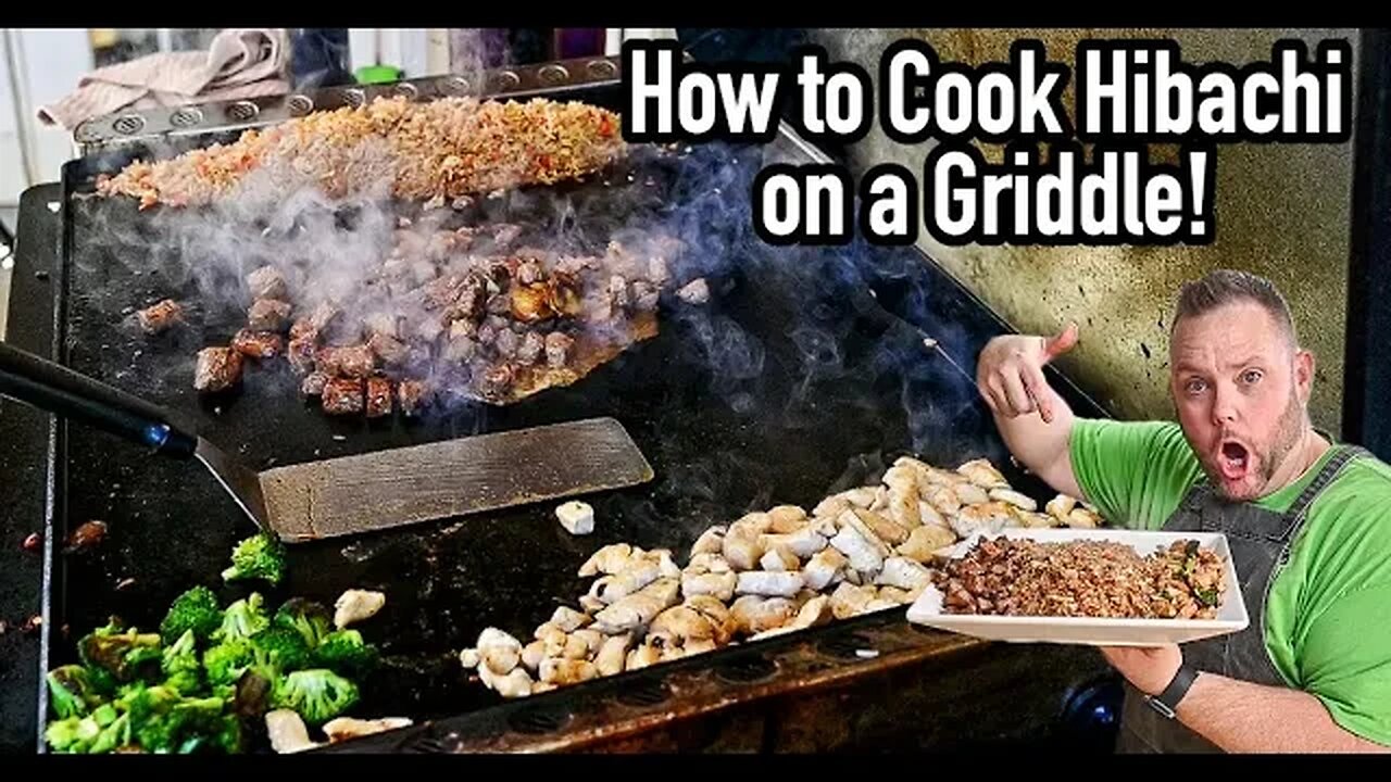 How to Make Hibachi at Home on the Blackstone Griddle - Easy and Delicious!