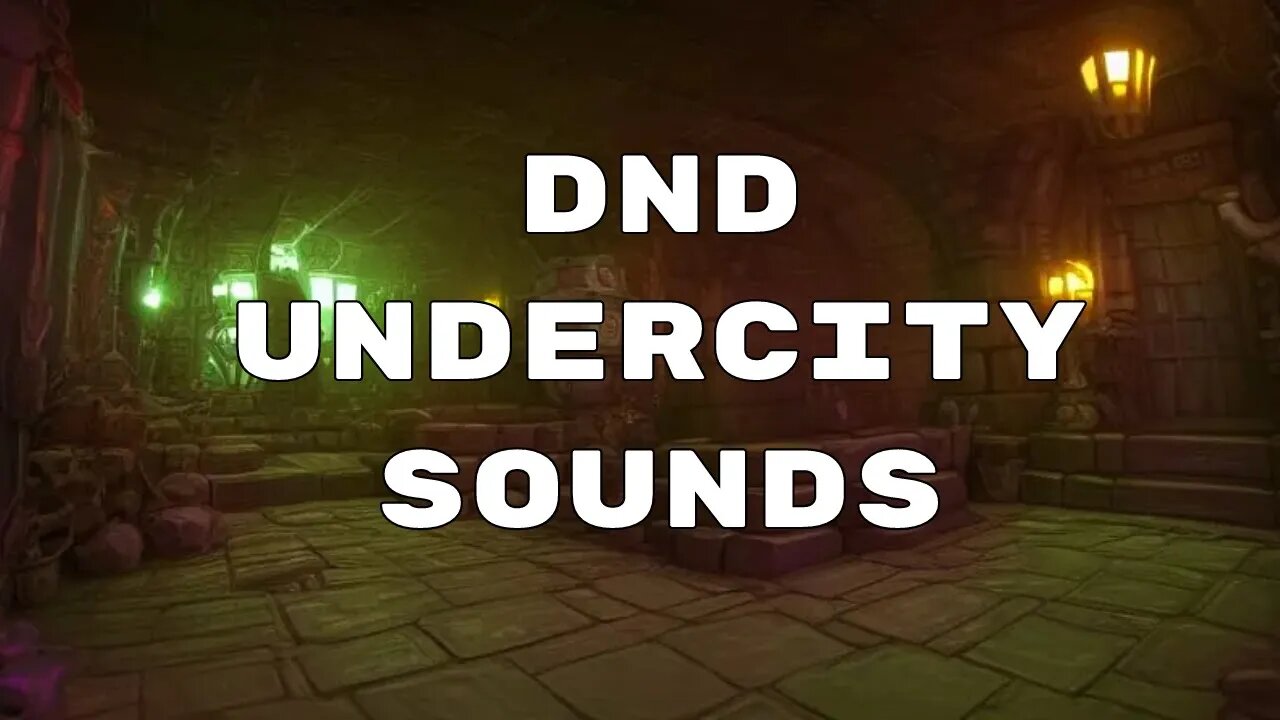 DnD ambient dungeon sounds | 5 hours 🏰 🐉