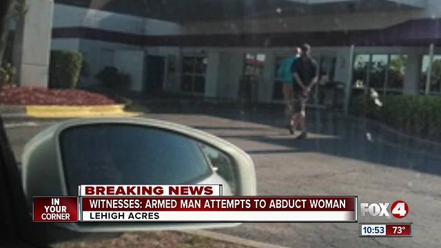 Witness: Armed Man Attempts to Abduct Patient