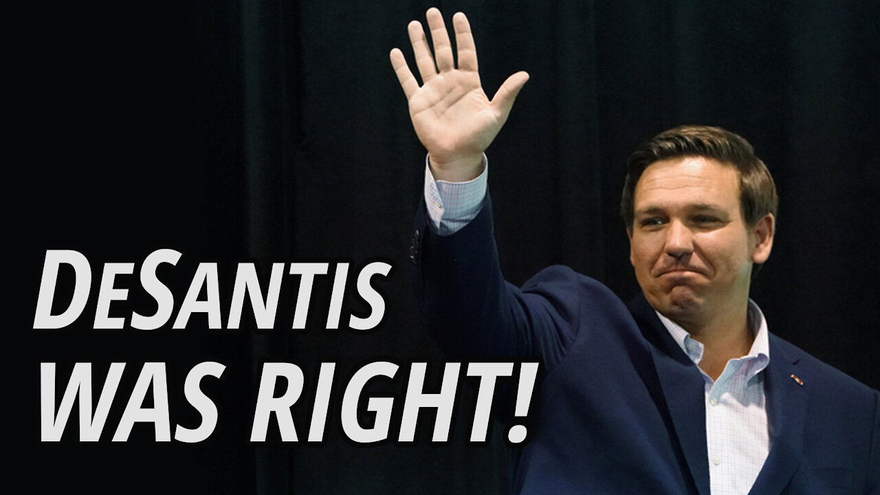 How Gov. DeSantis stood up during the COVID-19 pandemic and made the right decisions