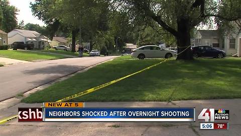 Two shot at large party in Independence