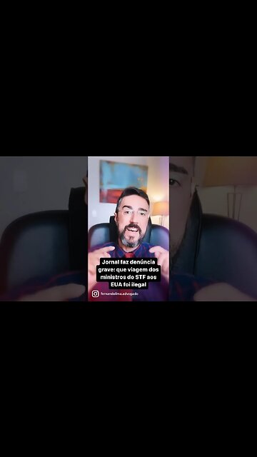 Jornal Gazeta do Povo faz denúncia grave sobre viagem dos ministros do STF aos EUA. #shorts