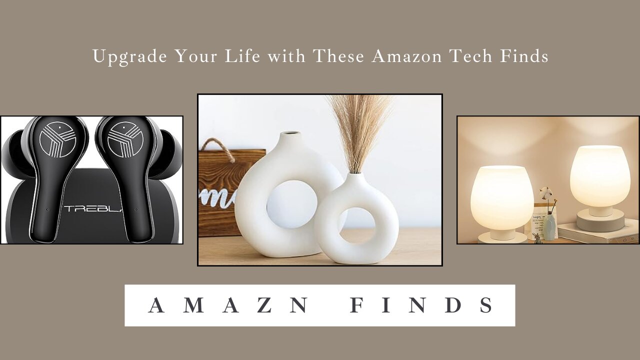 Cool things to buy | Upgrade Your Life with These Amazon Tech Finds #amazon #tiktok #cozy #home