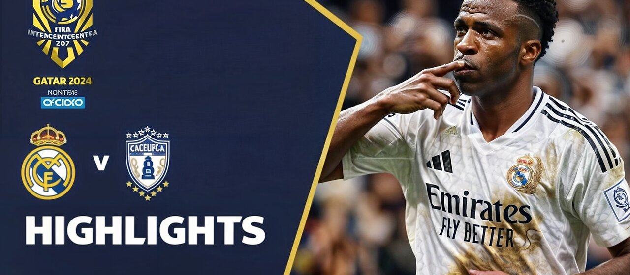 HIGHLIGHTS : Real Madrid vs Pachuca||FIFA Intercontinental Cup 2024™ Final