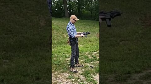 Vector 9mm round blew up! Holy. #shorts