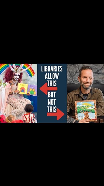 Woke Libraries CANCEL Christian Story Time @KirkCameronTBN