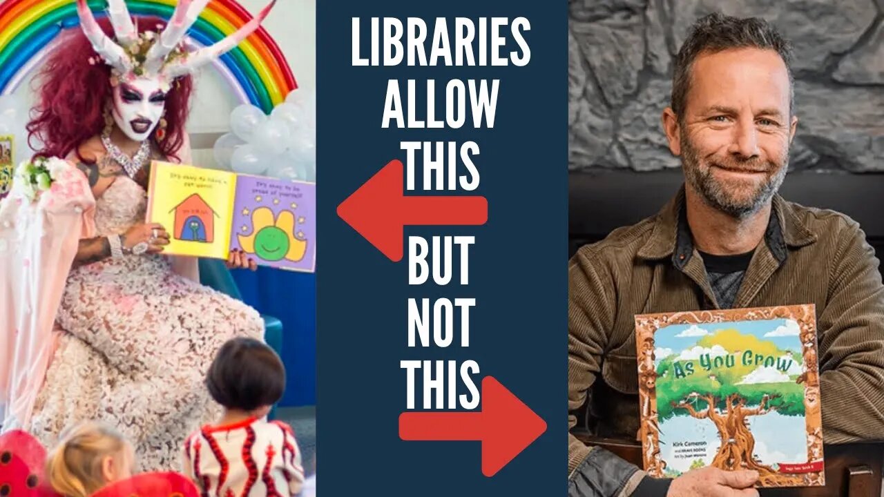 Woke Libraries CANCEL Christian Story Time @KirkCameronTBN