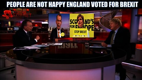 Andrew Marr Claims Only England Voted For Brexit While Promoting The SNP During Boris Interview