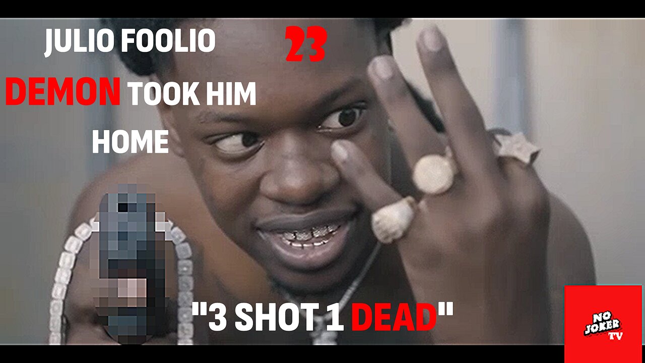 Julio Foolio (Drill Rapper) Dead At 26 yrs…Jacksonville Florida WAR! 😵