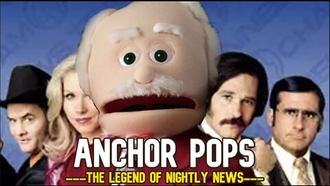 Saturday Night News with Anchor Pops