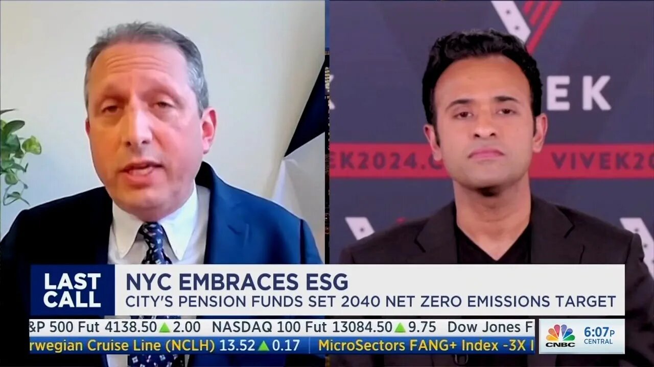 The Truth About ESG: Vivek Ramaswamy Exposes How It's Hurting America | Last Call Interview 4.11.23