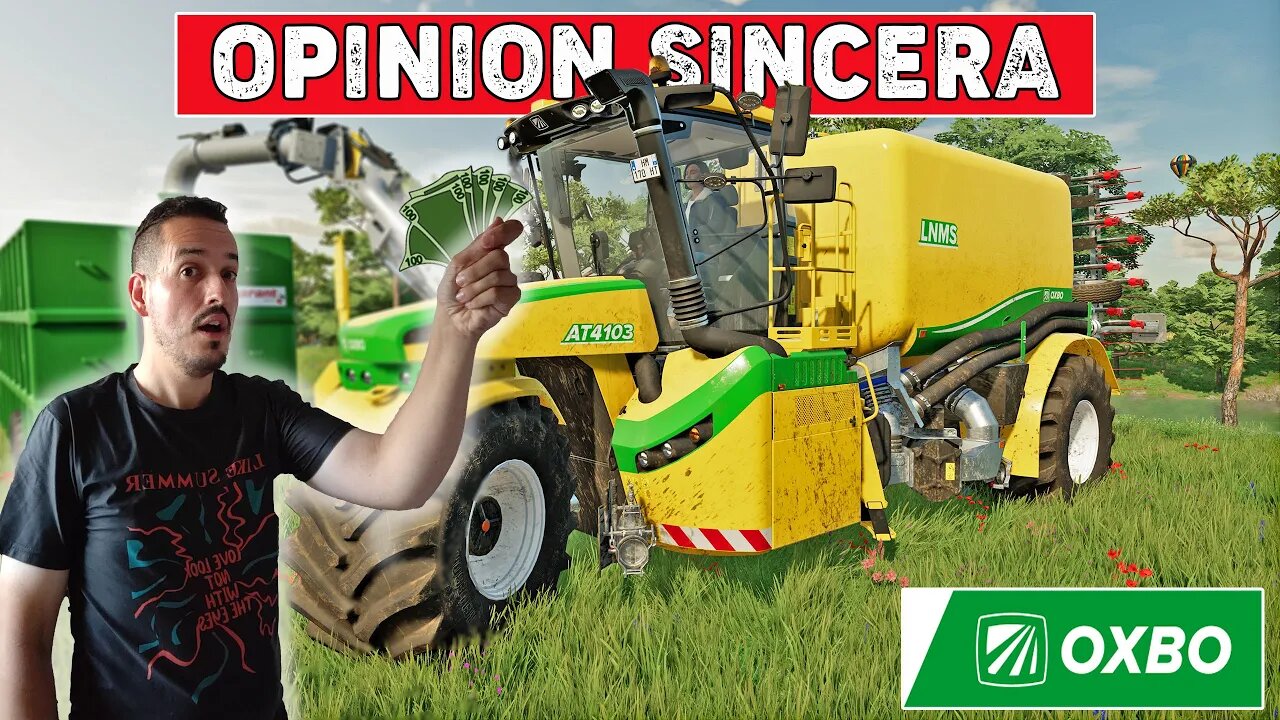 FS22 | OXBO PACK MI OPINIÓN, MERECE la PENA? | PC PS5 XBOX SERIES