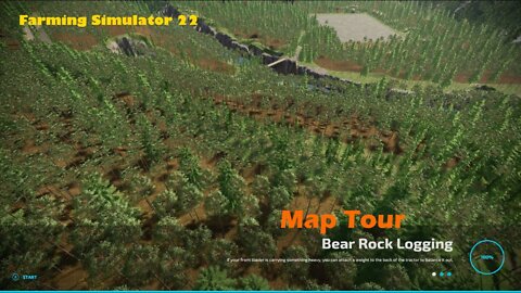 Map Tour | Bear Rock Logging | Farming Simulator 22