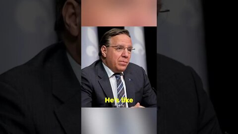 Francois Legault is pretty ugly #Shorts