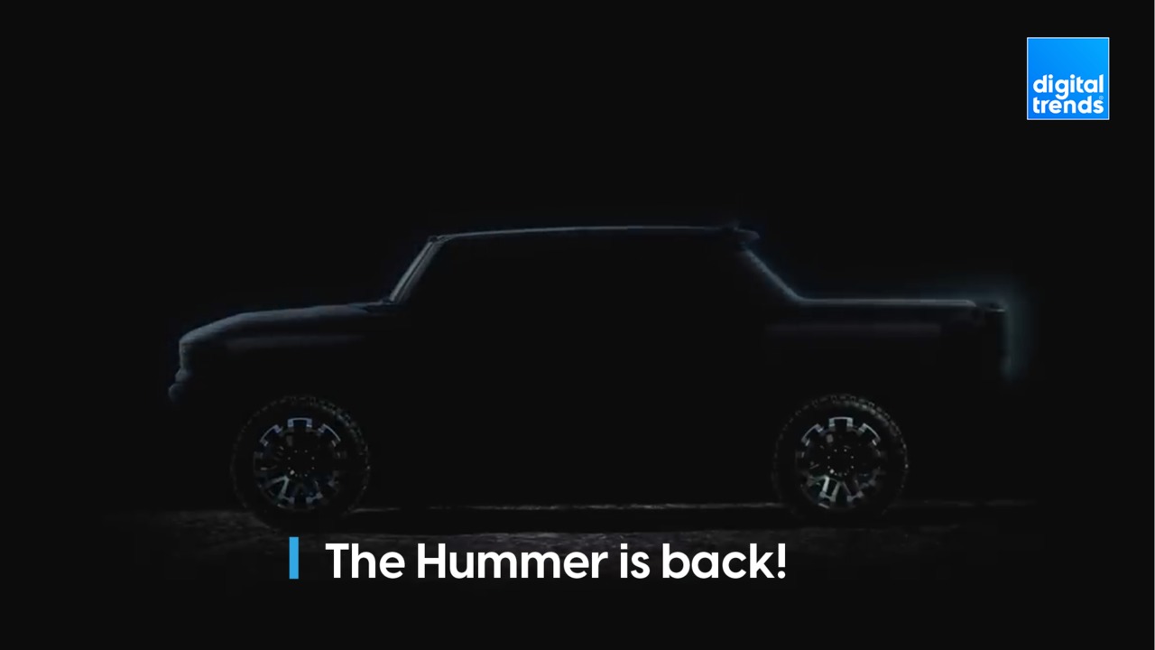 Get ready for the Hummer EV!