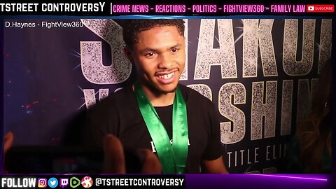 Shakur Stevenson On Possible Jamaine Ortiz Fight - Boogeyman Status - FUTURE PPV Superstar?