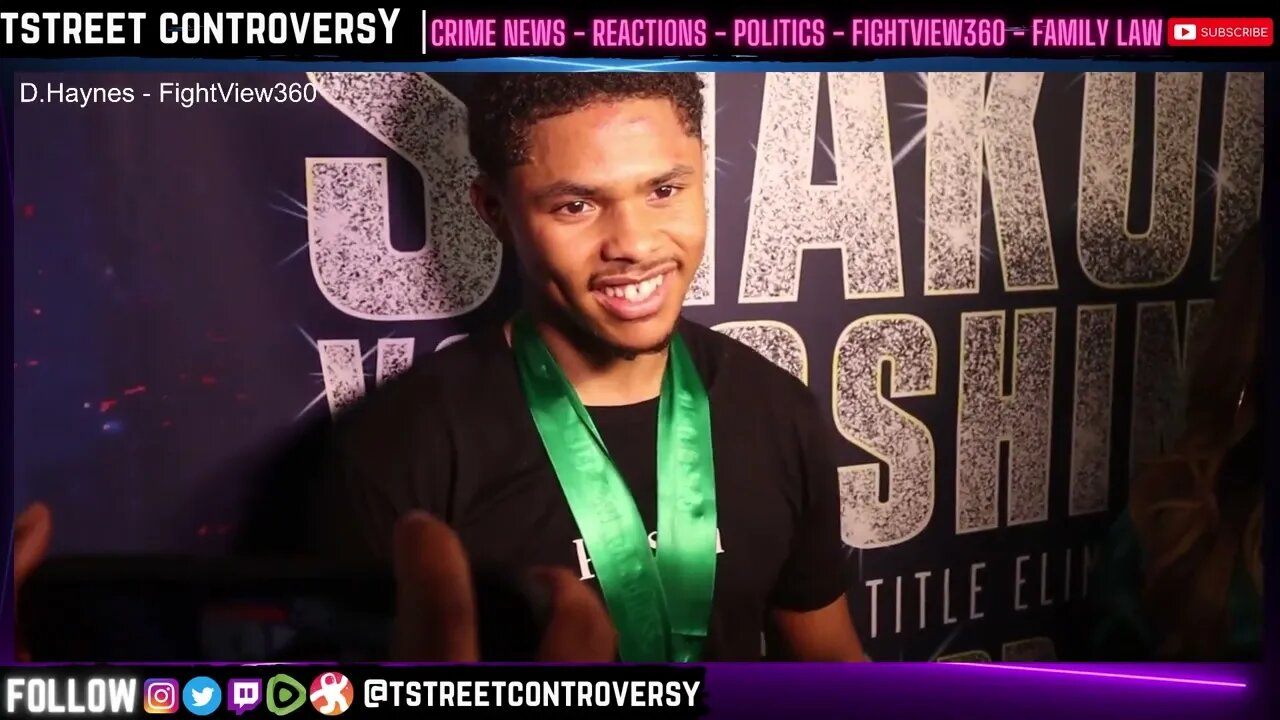 Shakur Stevenson On Possible Jamaine Ortiz Fight - Boogeyman Status - FUTURE PPV Superstar?