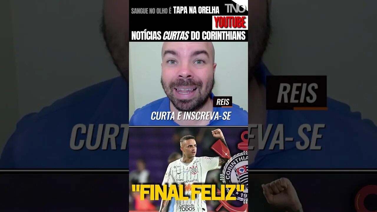CORINTHIANS E LUAN CHEGAM A ACORDO E SERÁ REFORÇO DE OUTRO CLUBE.