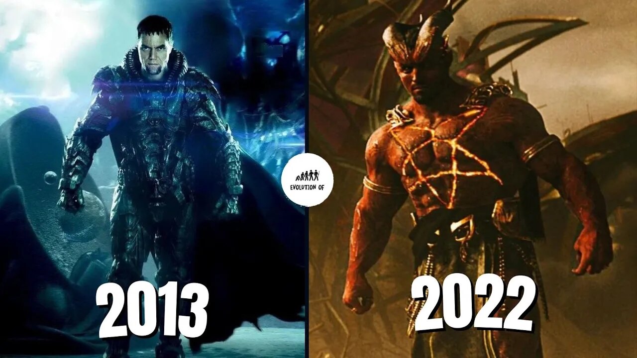 Evolution Of DCEU Villains [2013-2022]