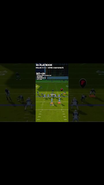 This Blitz is Overpowered (Nano Blitz) #madden #madden24 #madden24gameplay