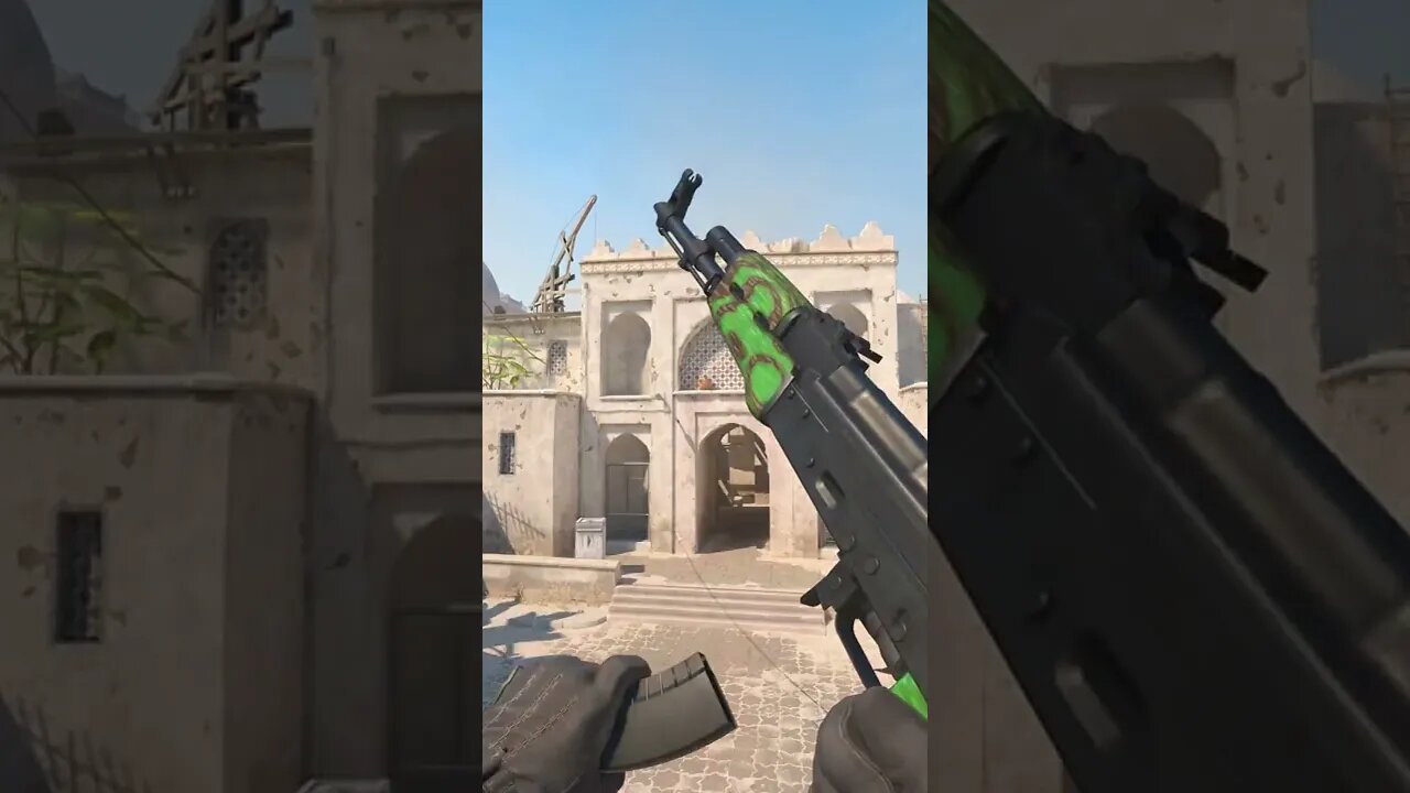 EMERALD LAMINATE AK47 IN COUNTER STRIKE 2!