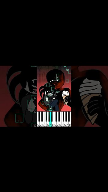 touch me l scream meme doors animation (seek and screech) - Octave Piano Tutorial