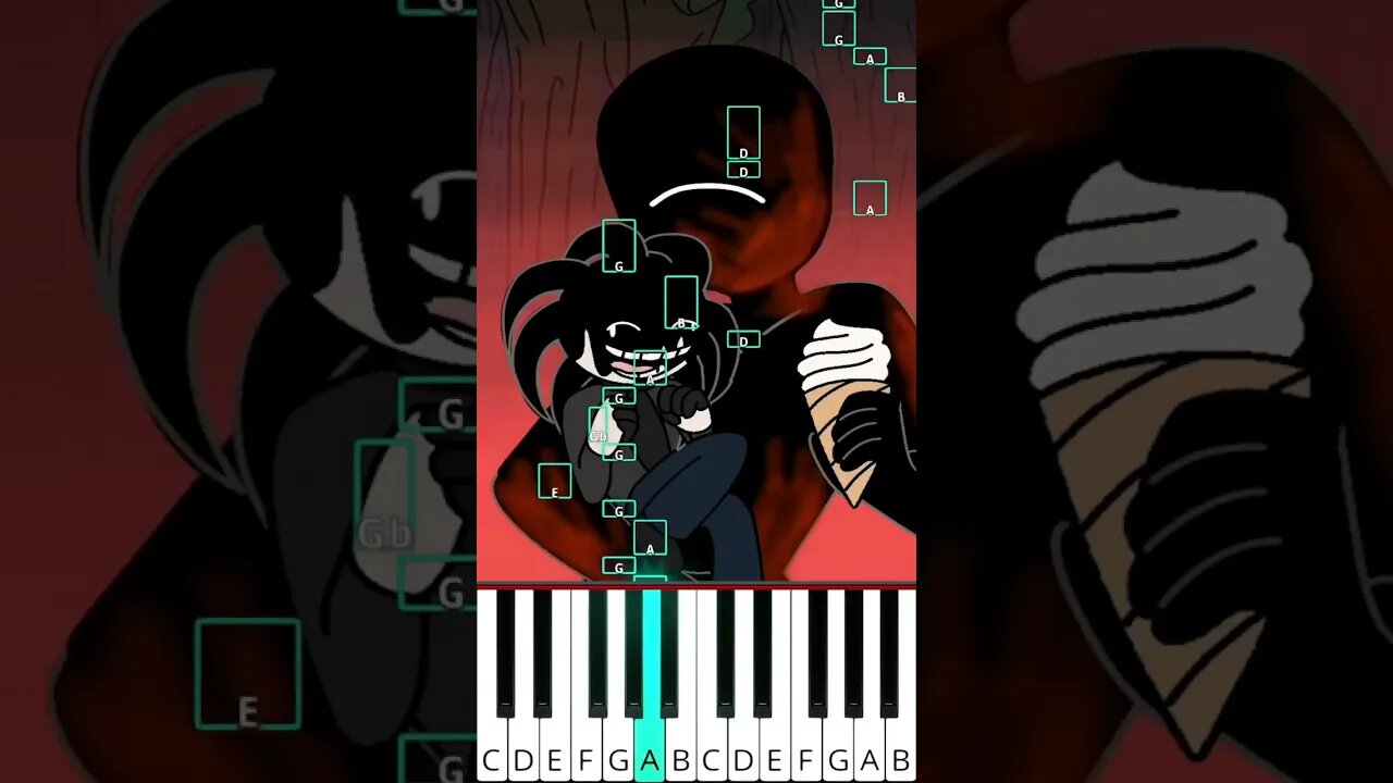 touch me l scream meme doors animation (seek and screech) - Octave Piano Tutorial