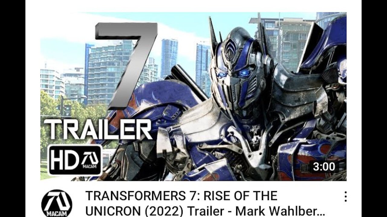 Transformer 7 | Rise of unicon 2021 Hollywood movie