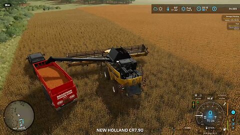 FS22 | Hinterland | Timelapse #89 | Harvest Sorghum