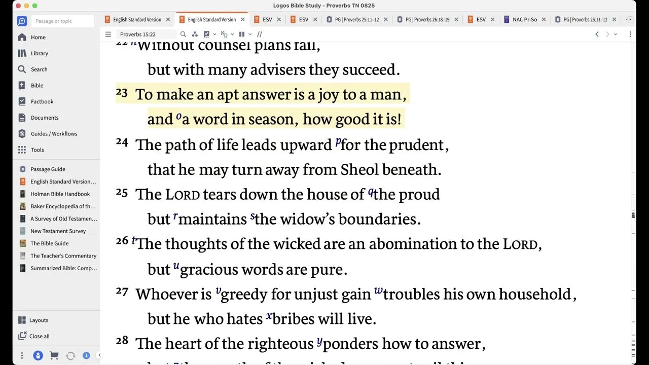 The Blessing of Wise Counsel | Proverbs 25:11-12, Bible Study, Verse of the Day, Daily Devotional