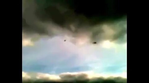the helicopter close to the UFO. вертолет близка с нло