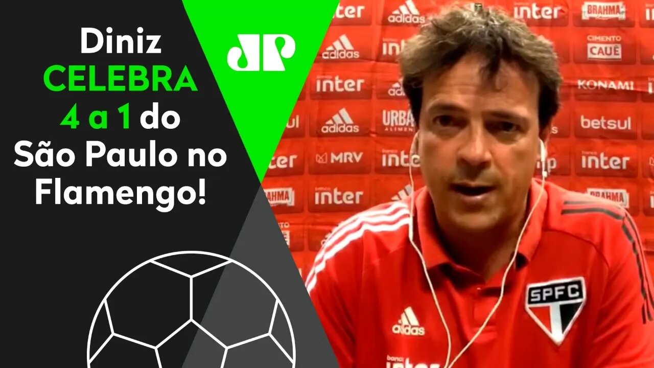 "Hoje foi..." VEJA o que Fernando Diniz falou após Flamengo 1 x 4 São Paulo!