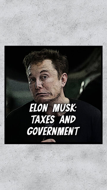 Elon Musk: Taxes And Government