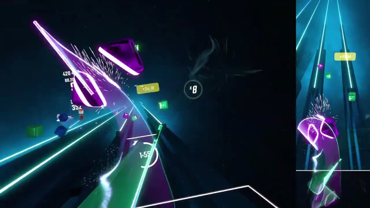 (beat saber mp) slushii & tokyo machine - pew pew [mapper: riisi & general dumbass]