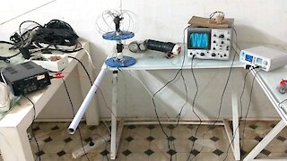 High Voltage Audio Experiment